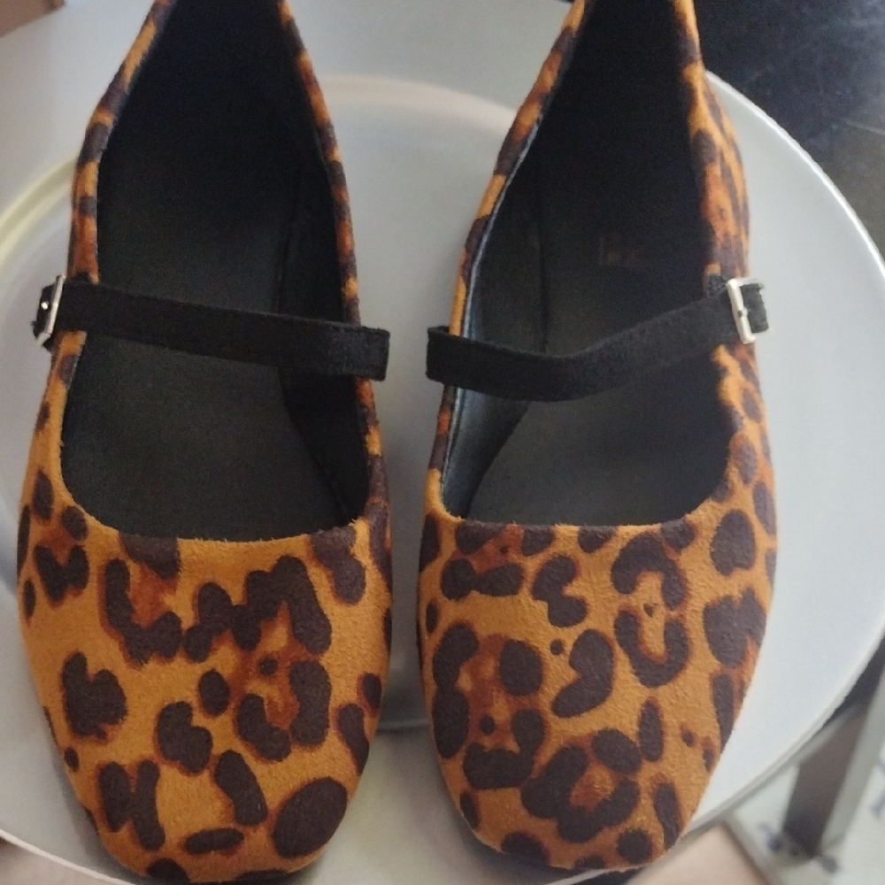 Leopard Print Kids Shoes